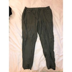 GAP linen utility joggers